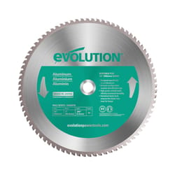 Evolution 14 in. D X 1 in. Tungsten Carbide Tipped Saw Blade 80 teeth 1 pk