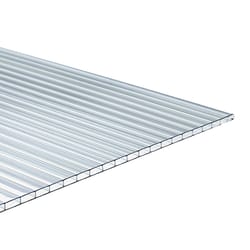 Tuftex 48 in. W X 8 ft. L Polycarbonate Roof Panel Clear