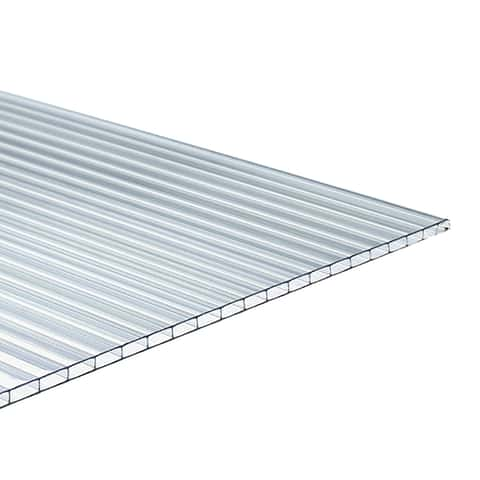 Tuftex 48 in. W X 8 ft. L Polycarbonate Roof Panel Clear