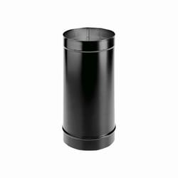 DuraVent DuraBlack 6 in. D X 24 in. L Galvanized Steel Stove Pipe