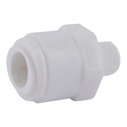 SharkBite Push to Connect 3/8 in. OD X 1/8 in. D MIP Plastic Adapter