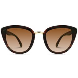 WearMe Pro Tortoise Frame Black Lens Sunglasses