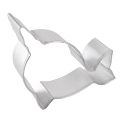 R&M International Corp International Corp 5 in. L Narwhal Cookie Cutter Silver 1 pc