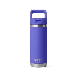 YETI Rambler 18 oz Ultramarine Violet BPA Free Bottle with Straw Cap