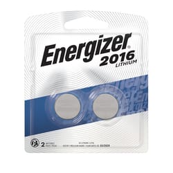 Energizer Lithium 2016 3 V Electronic/Watch Battery 2 pk