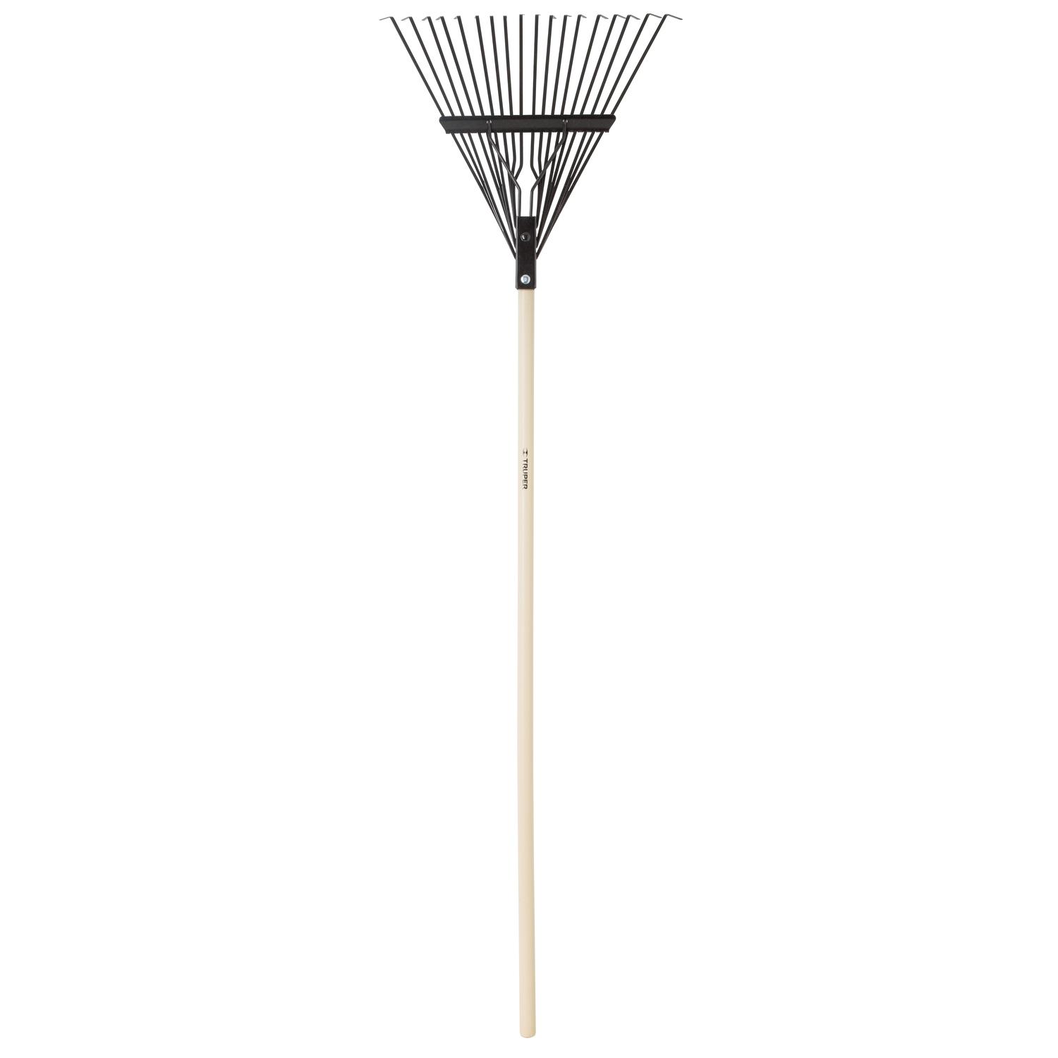 UPC 755625037985 product image for Truper 59 in. L x 18 in. W Steel Rake Wood | upcitemdb.com