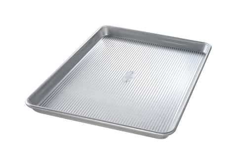 Chicago Metallic Commercial II Non-Stick Cooking/Baking Sheet, 17 by 12.25,  Silver