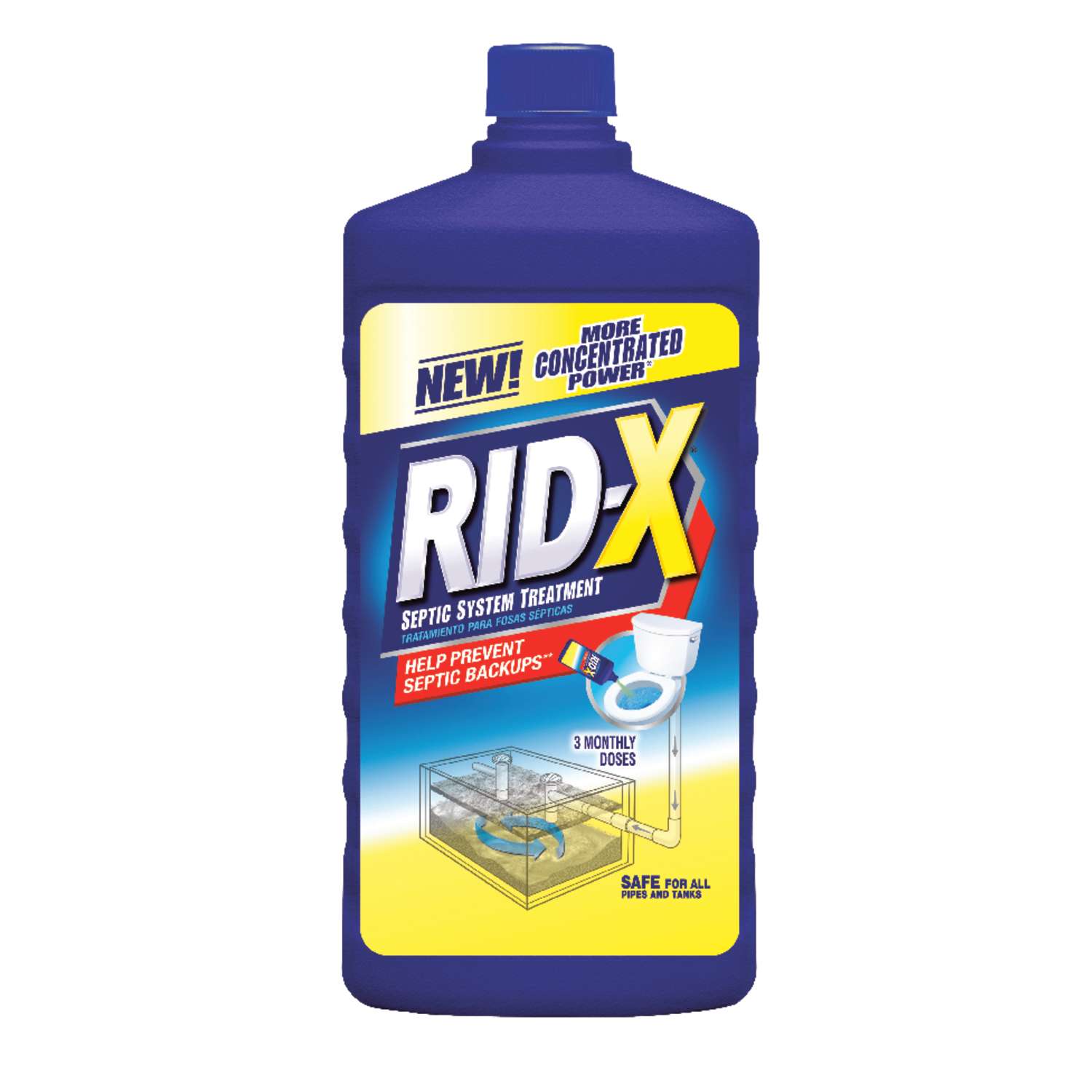 RIDX Liquid Septic System Treatment and Cleaner 24 oz. Ace Hardware
