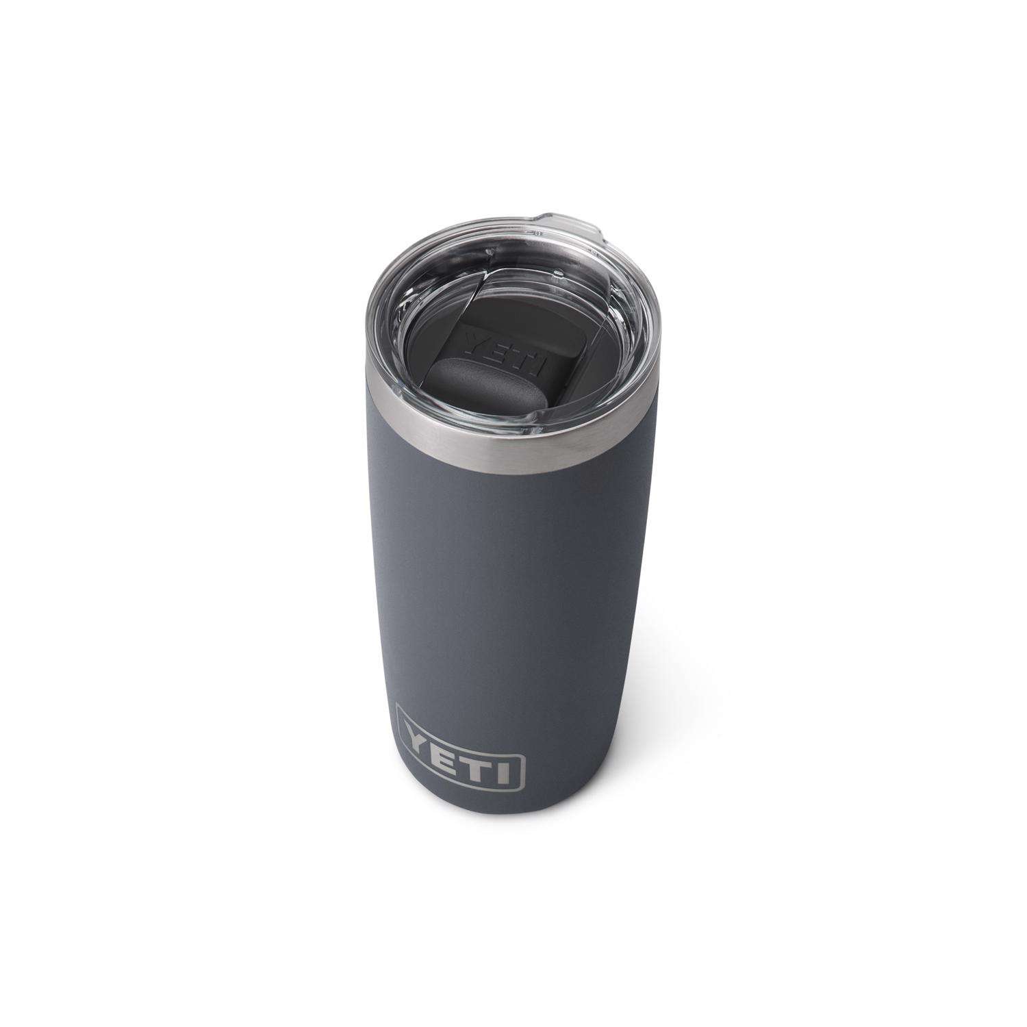 YETI Rambler 20 Oz Tumbler with MagSlider Lid in Charcoal Gray