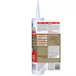 GE Advanced Clear Silicone 2 Kitchen and Bath Caulk Sealant 10.1 oz