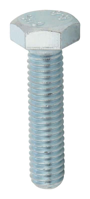 Hillman 1/2 in. D X 6 in. L Heat Treated Steel Hex Head Cap Screw 25 pk Hillman 1/2 in. D X 6 in. L Heat Treated Steel Hex Head Cap Screw 25 pk