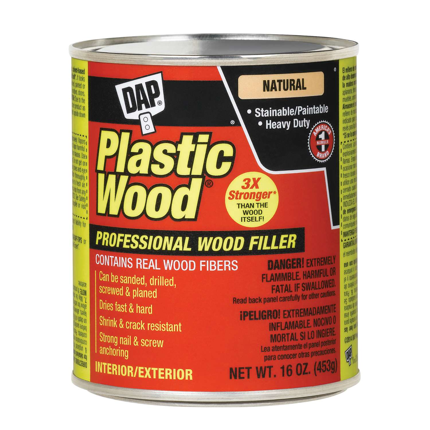 DAP Plastic Wood Natural Wood Filler 16 oz. Ace Hardware