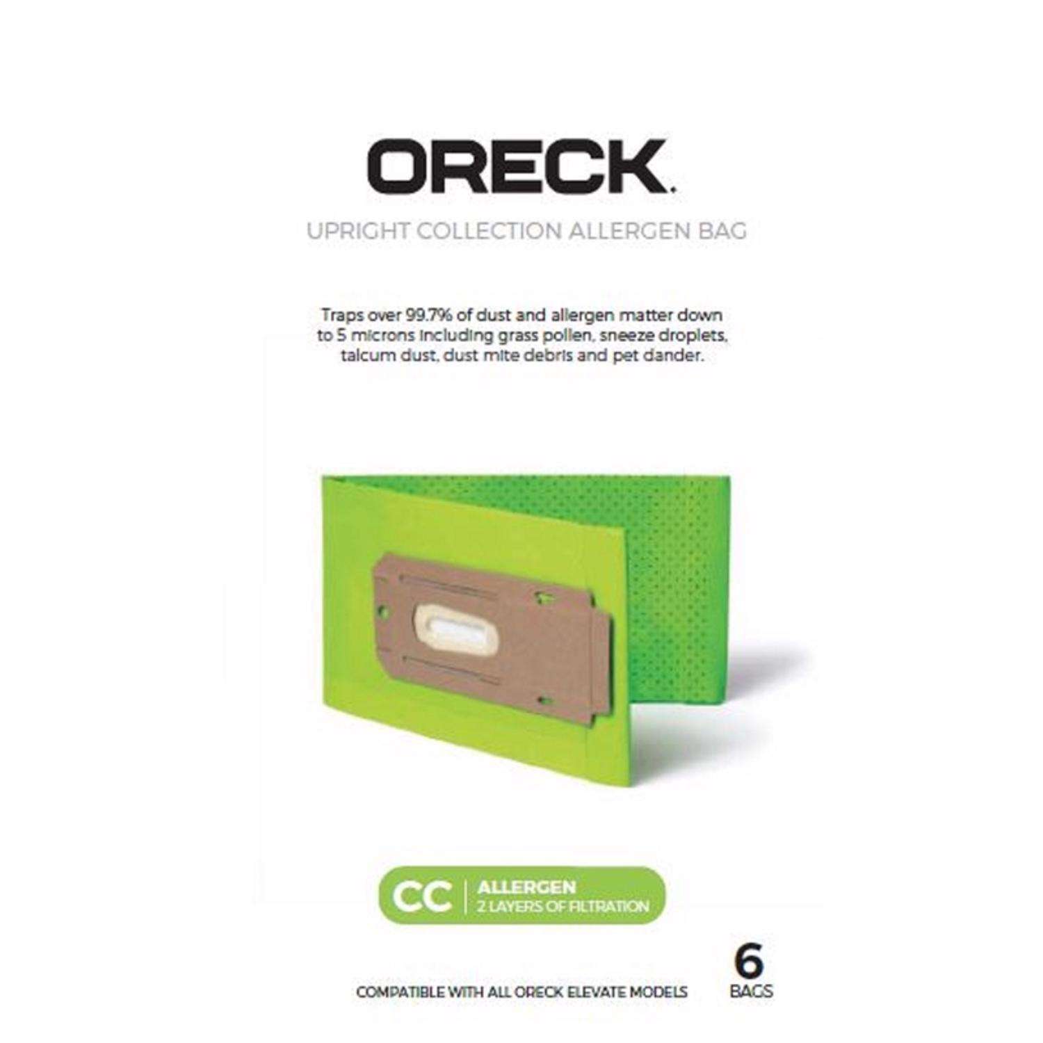 Oreck SaniSeal Vacuum Bag For Oreck Elevate Upright Vacuums with