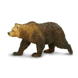 Safari Ltd. Wild Safari Grizzly Bear Toy Brown