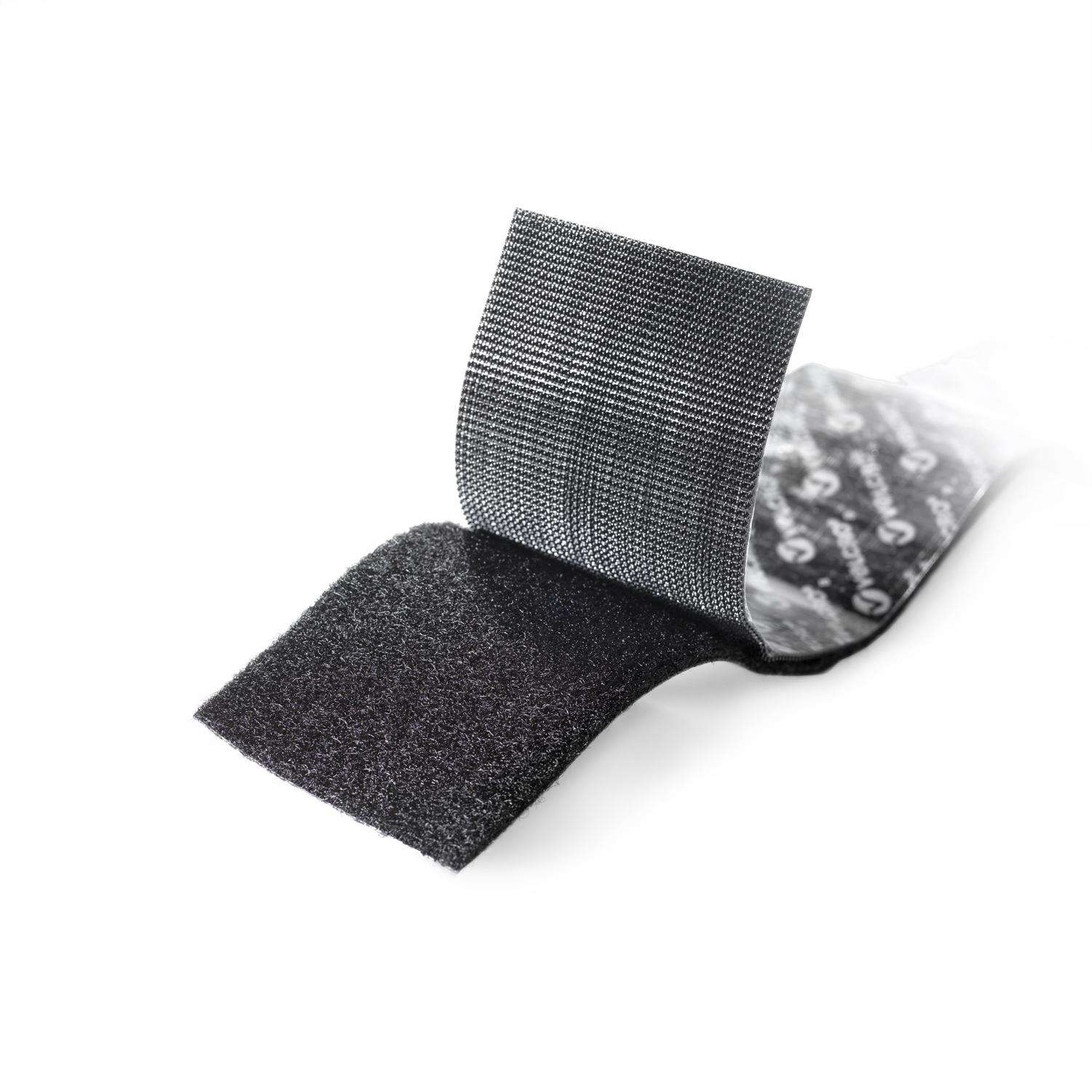 VELCRO Brand Industrial Strength 4in x 2in Strips, Black - 2 ct.