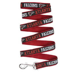 Pets First Team Colors Atlanta Falcons Nylon Dog Leash Medium