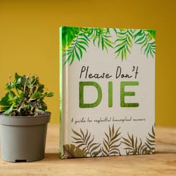 Scobie Boxer Gifts Please Don't Die - Houseplants Book