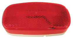 Peterson Piranha Red Oval Clearance/Side Marker LED Light