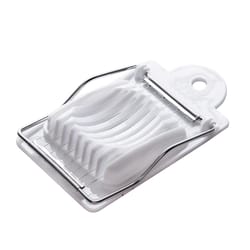 Chef Craft White Stainless Steel Egg Slicer