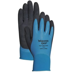 Bellingham Wonder Grip Female Dipped Gloves Black/Blue S 1 pair