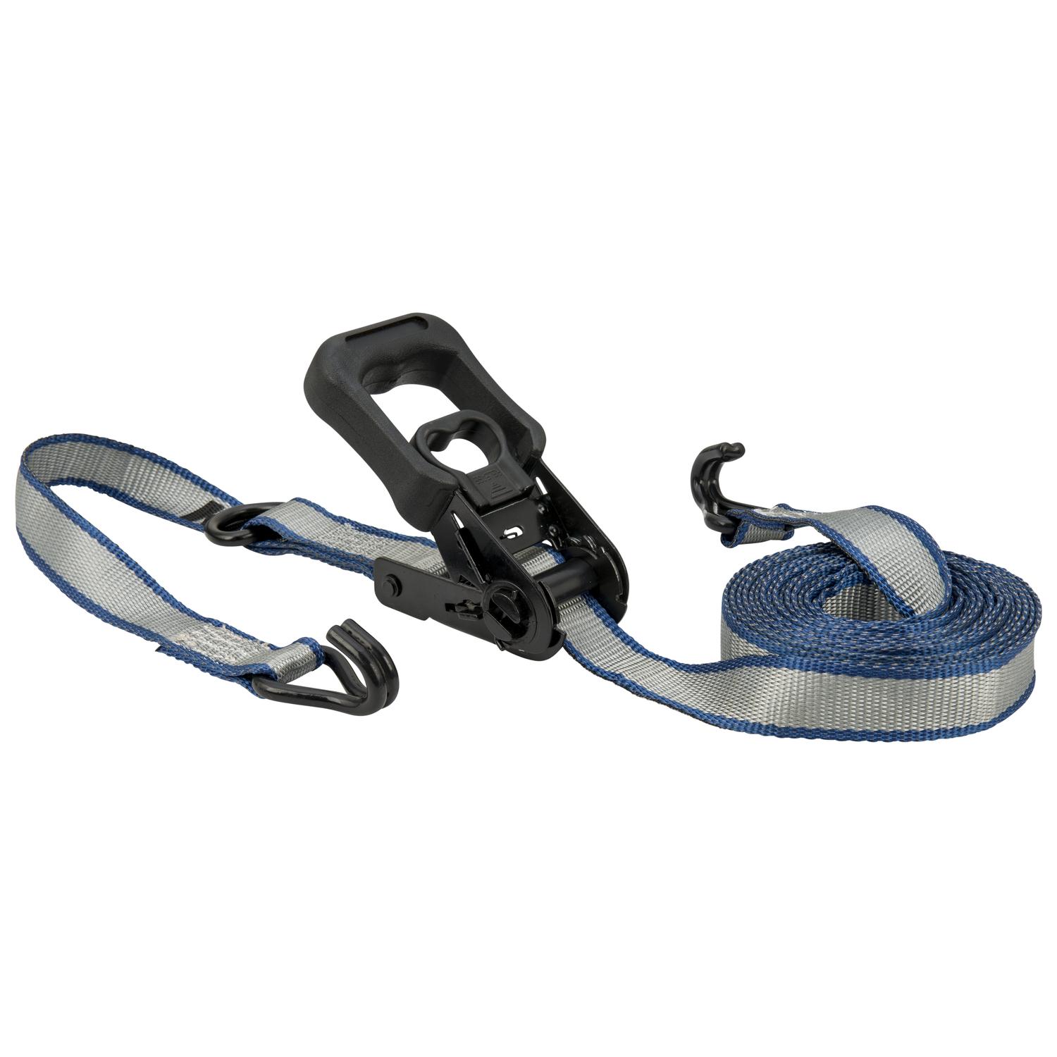A47206 Keeper 1.25 in. W X 14 ft. L Gray Ratchet Tie Down sku A47206