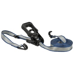 Keeper 1.25 in. W X 14 ft. L Gray Ratchet Tie Down Strap 1000 lb 1 pk