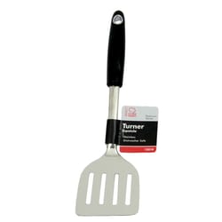 Chef Craft Black/Silver Stainless Steel Turner