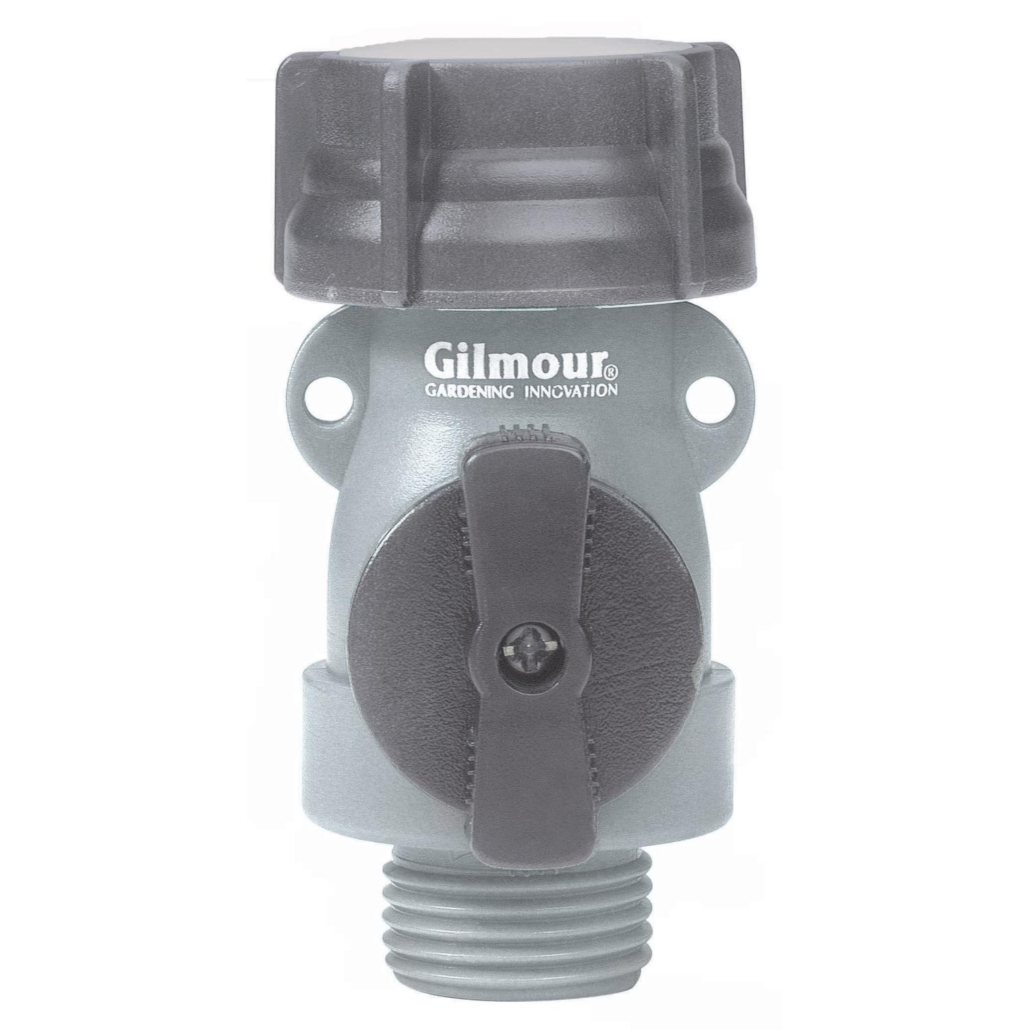 UPC 034411205228 product image for Gilmour Polymer Threaded Male Hose Shut-off Valve | upcitemdb.com