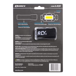 Dorcy 30/17 lm Black LED Flashlight/Headlight Combo Pack AAA Battery