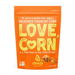 Love Corn Cheezy Crunchin Corn 4 oz Bagged