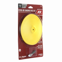 Ace 6 in. D Plastic Backing Pad 1/4 in. 3000 rpm 1 pc