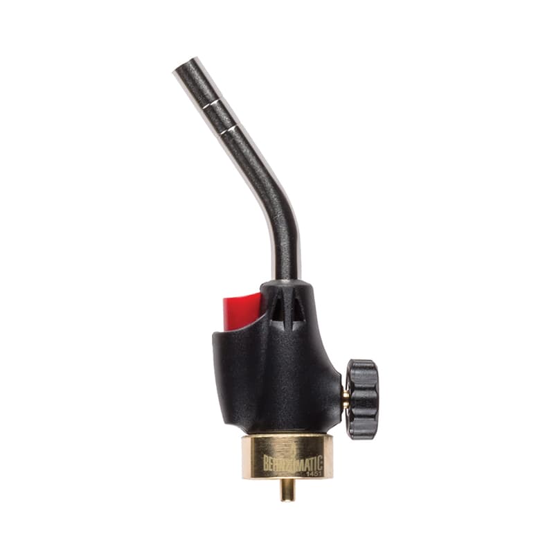 Bernzomatic Basic Torch With Built-In Ignition Stainless Steel