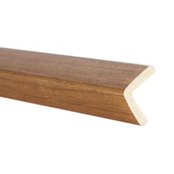 Inteplast Building Products 15/16 in. H X 15/16 in. W X 8 ft. L Prefinished Russet Polystyrene Trim