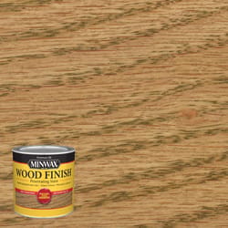 Minwax Wood Finish Semi-Transparent Weathered Oak Oil-Based Penetrating Wood Stain 0.5 pt