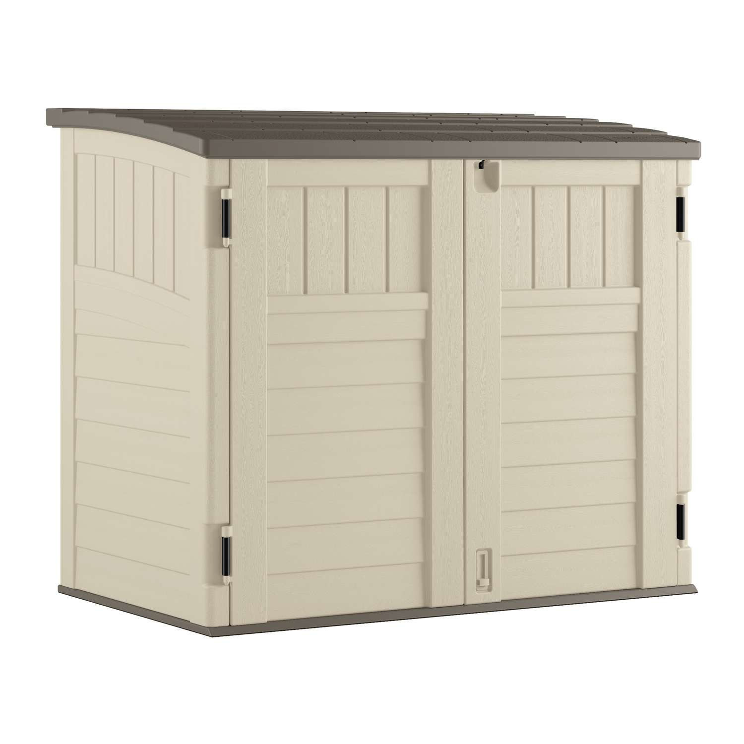Suncast 4 ft. x 2 ft. Plastic Horizontal Storage Shed with Floor Kit Ace Hardware