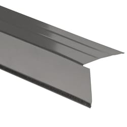 Amerimax 2.5 in. W X 10 ft. L Galvanized Steel Overhanging Roof Drip Edge Bronze