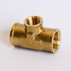 ATC 1/2 in. FPT X 3/8 in. D FPT Brass Tee