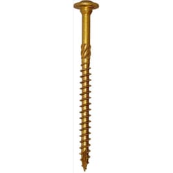 GRK Fasteners RSS 3-1/8 in. L Star Zinc-Plated W-Cut Structural Wood Screws 500 pk