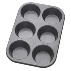 Harold Import 10-1/4 in. W X 14-1/2 in. L Muffin Pan Gray 1 pc