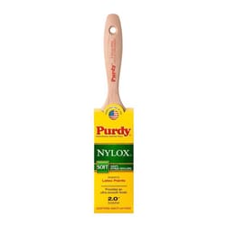 Purdy Nylox Sprig 2 in. Soft Flat Trim Paint Brush