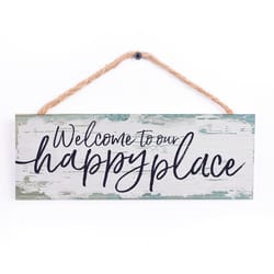 P Graham Dunn 3.5 in. H X 10 in. L Multicolored Wood String Sign