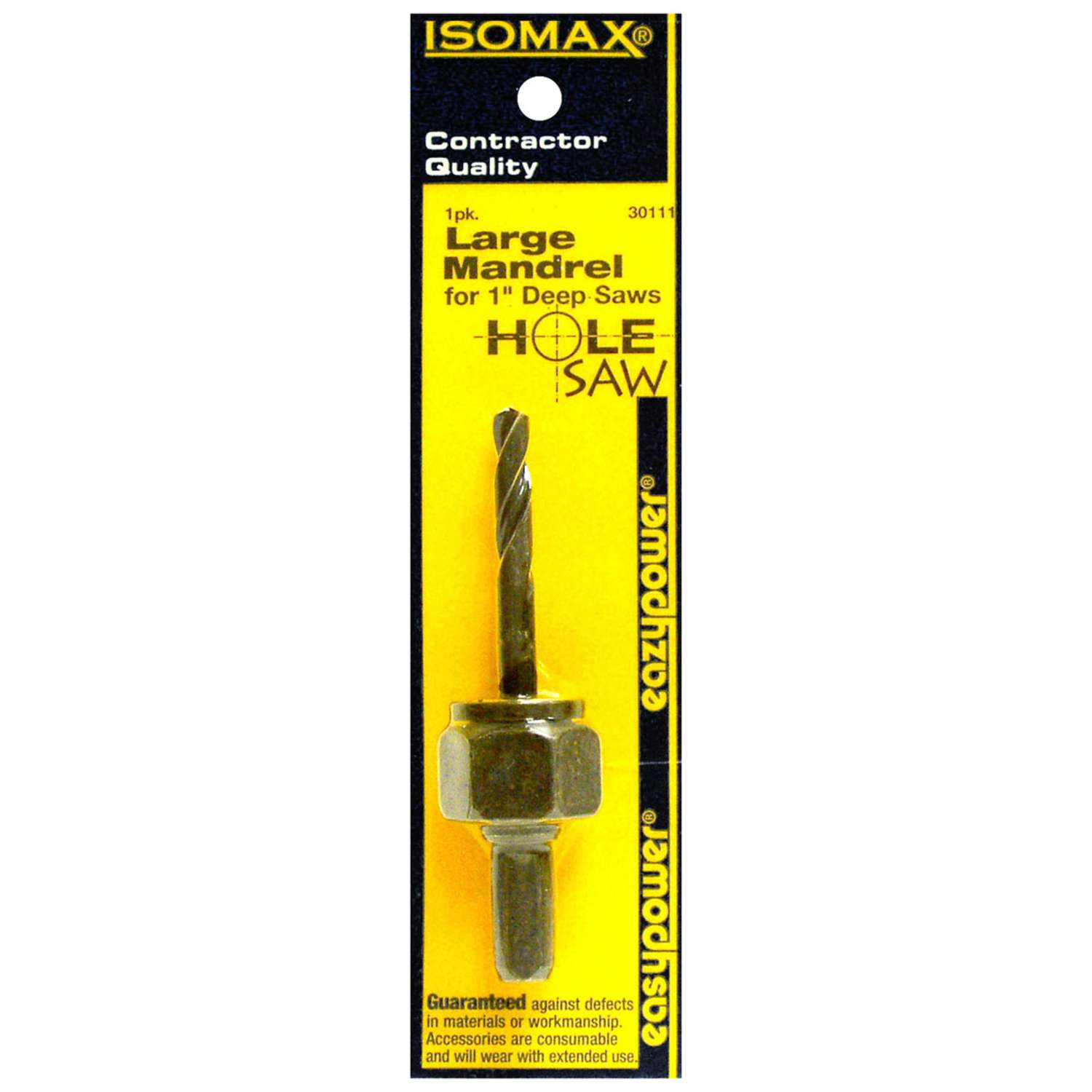 Eazypower Isomax Hole Saw Mandrel 1 pc Ace Hardware