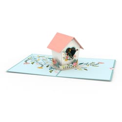 Lovepop Birdhouse 3D Card Paper 1 pk