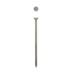 SPAX No. 14 in. X 4-3/4 in. L Gray Star Flat Head Deck Screws 8 pk