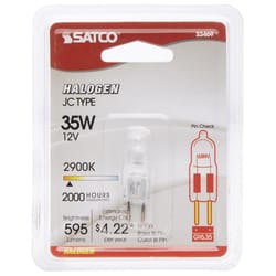 Satco 35 W T4 Specialty Halogen Bulb 595 lm Warm White 1 pk