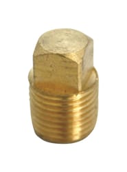 JMF Company 1/2 in. MPT Brass Square Head Plug