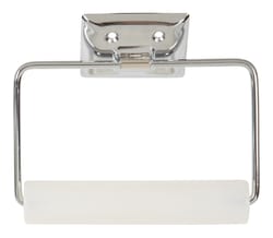 DECKO Chrome Silver Toilet Paper Holder