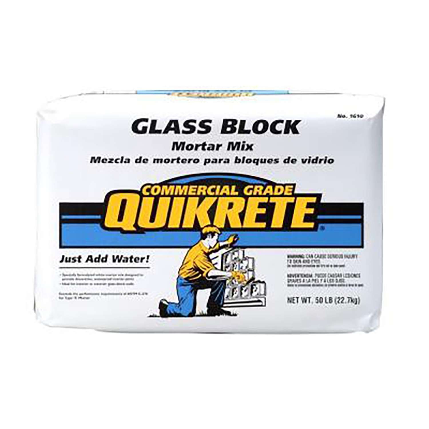 Quikrete White Glass Block Mortar Mix 50 lb Ace Hardware