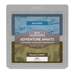 Candle Lite Blue and Green Adventure Awaits Scent Wax Melt Blends 9.25 oz