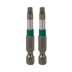 Stay Sharp Torx T25 X 2 in. L Screwdriver Bit S2 Tool Steel 2 pk